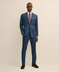 Brooks Brothers Explorer Collection Slim Fit Wool Overcheck Suit Pants / Brooks Brothers Men