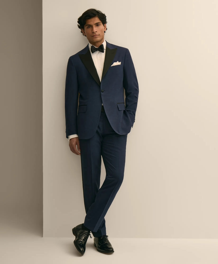 Brooks Brothers Explorer Collection Slim Fit Wool Tuxedo Pants / Brooks Brothers Men