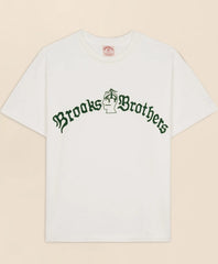 Brooks Brothers x Brain Dead Cotton Vintage-Inspired Emblem T-Shirt / Brooks Brothers Men