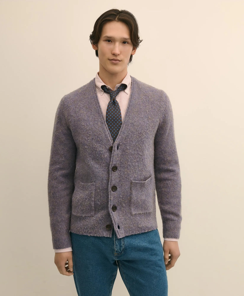 Brushed Wool Cardigan / Brooks Brothers Sale