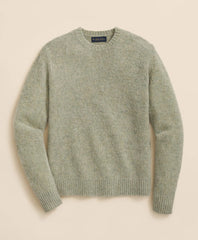 Brushed Wool Crewneck Sweater / Brooks Brothers Tailored