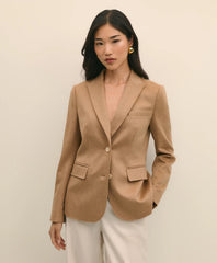 Camel Hair Blazer / Brooks Brothers Women
