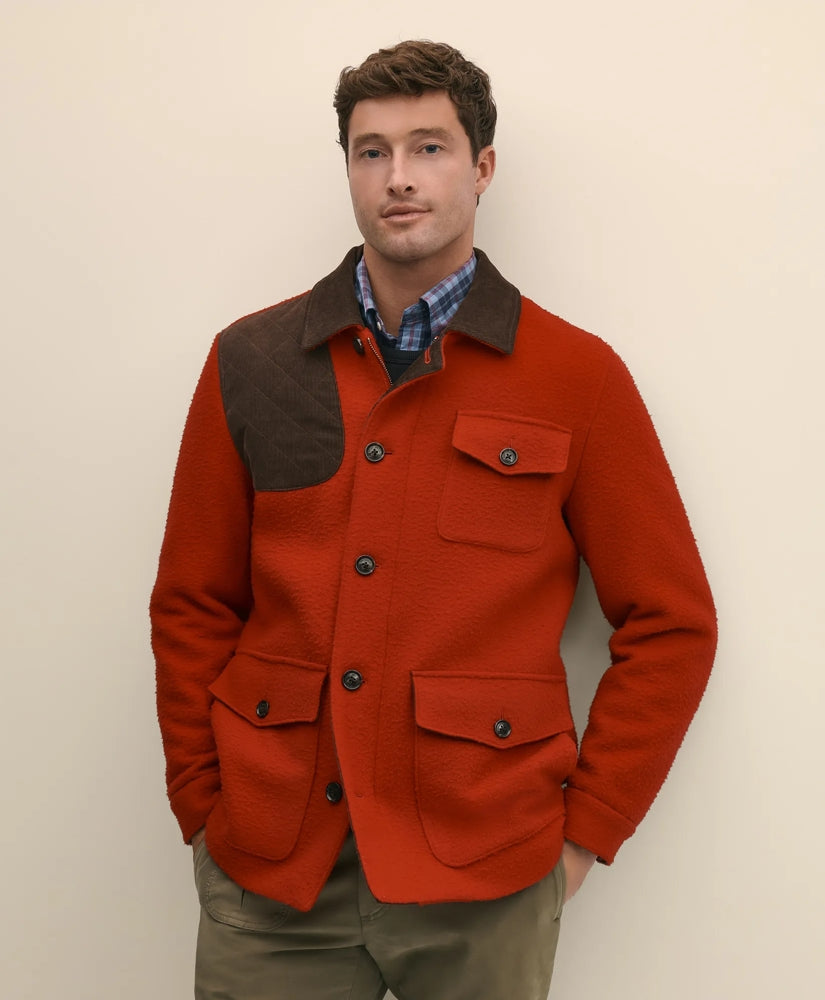 Casentino Wool-Blend Hunting Jacket / Brooks Brothers Sale