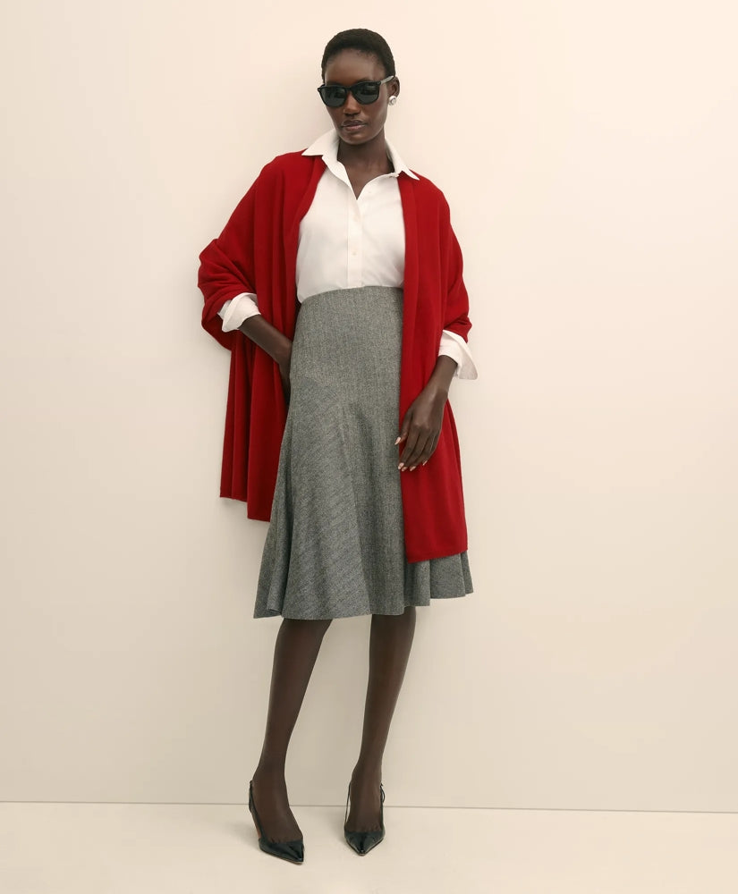 Cashmere 2-Ply Wrap / Brooks Brothers Women