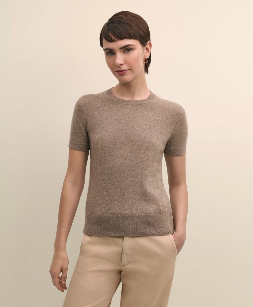 Cashmere Short-Sleeve Shell / Brooks Brothers Women