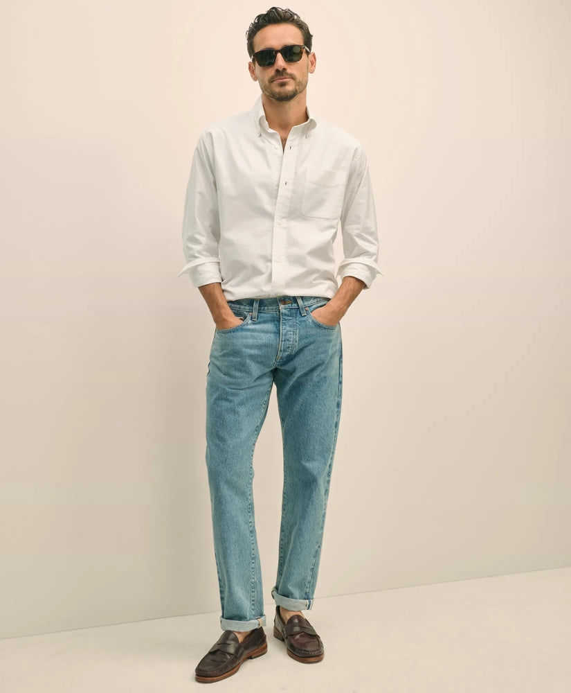 Cherry Street Selvedge Denim Jeans / Brooks Brothers Men