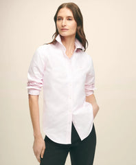 Classic-Fit Cotton Oxford Stripe Shirt / Brooks Brothers Shirts