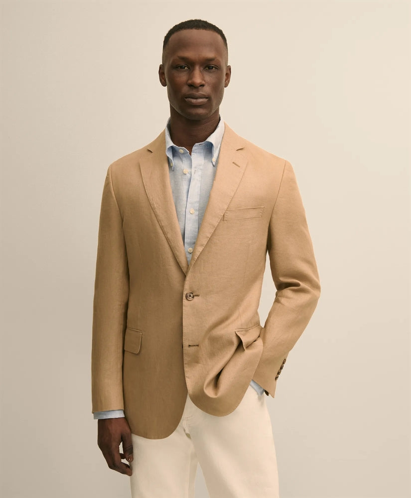 Classic Fit Linen 1818 Sport Coat / Brooks Brothers Men