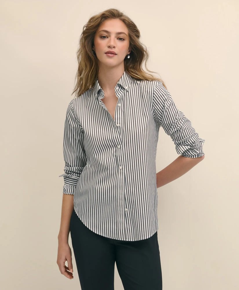 Classic Fit Stretch Supima / Brooks Brothers Women