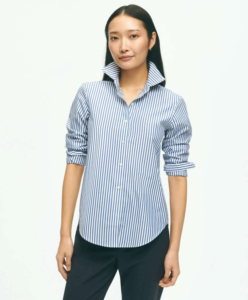 Classic Fit Stretch Supima / Brooks Brothers Women