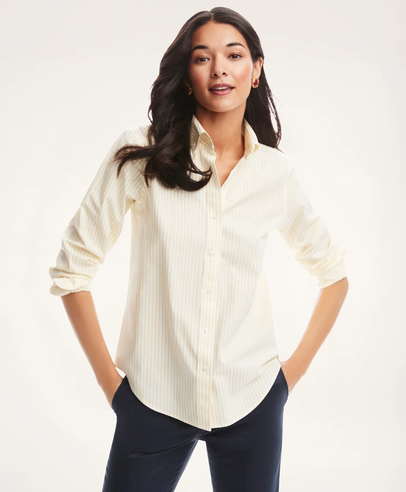 Classic Fit Stretch Supima / Brooks Brothers Women