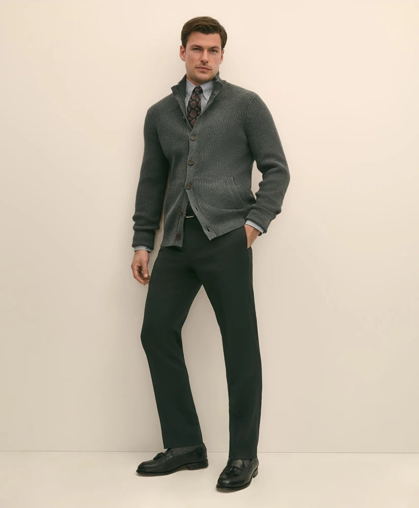 Classic Fit Wool 1818 Dress Pants / Brooks Brothers Men