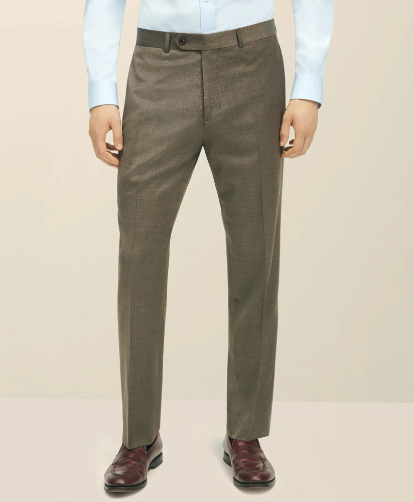 Classic Fit Wool 1818 Dress Pants / Brooks Brothers Men