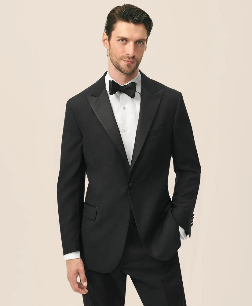 Classic Fit Wool 1818 Peak Lapel Tuxedo / Brooks Brothers Tailored