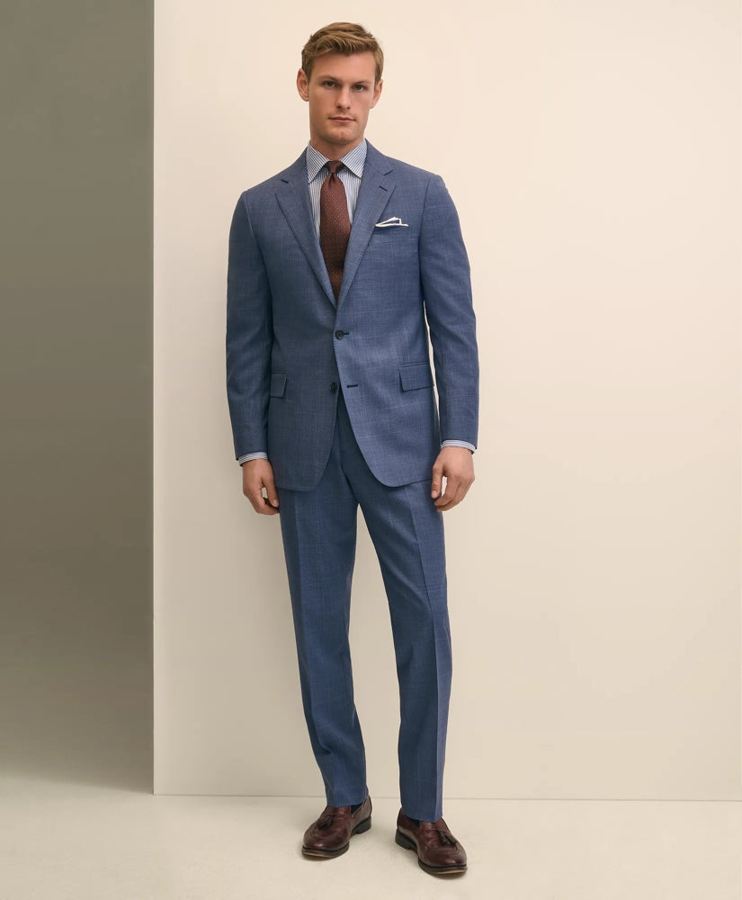 Classic Fit Wool Check 1818 Suit / Brooks Brothers Tailored