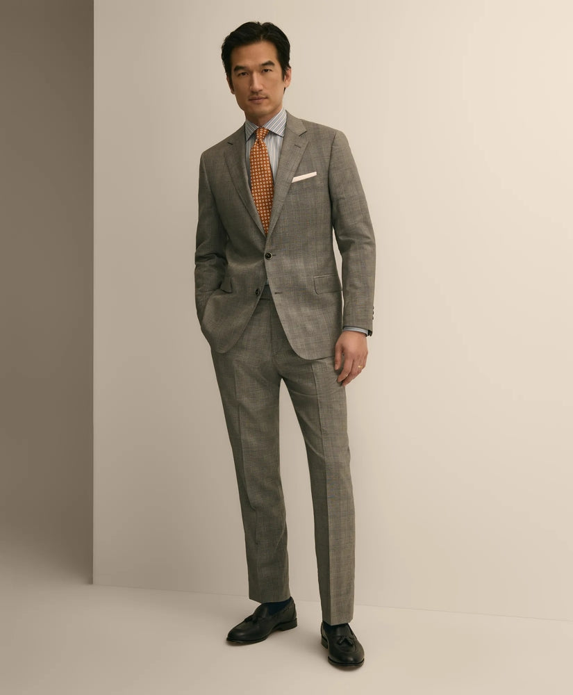 Classic Fit Wool Check 1818 Suit / Brooks Brothers Tailored