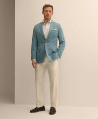 Classic Fit Wool Hopsack Sport Coat / Brooks Brothers Men