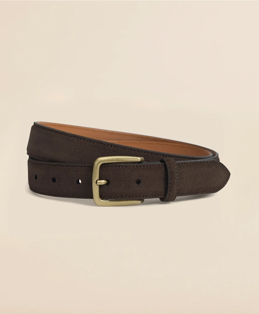 Classic Suede Belt / Brooks Brothers Men