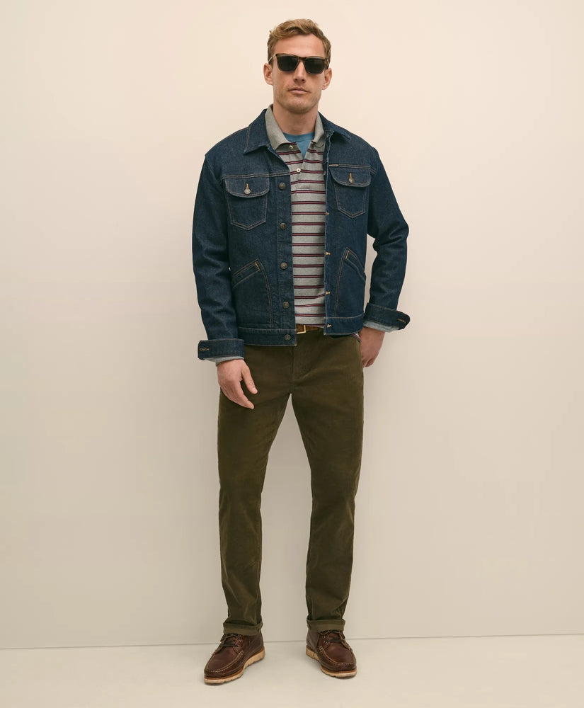 Cotton 5-Pocket Corduroy Pants / Brooks Brothers Men
