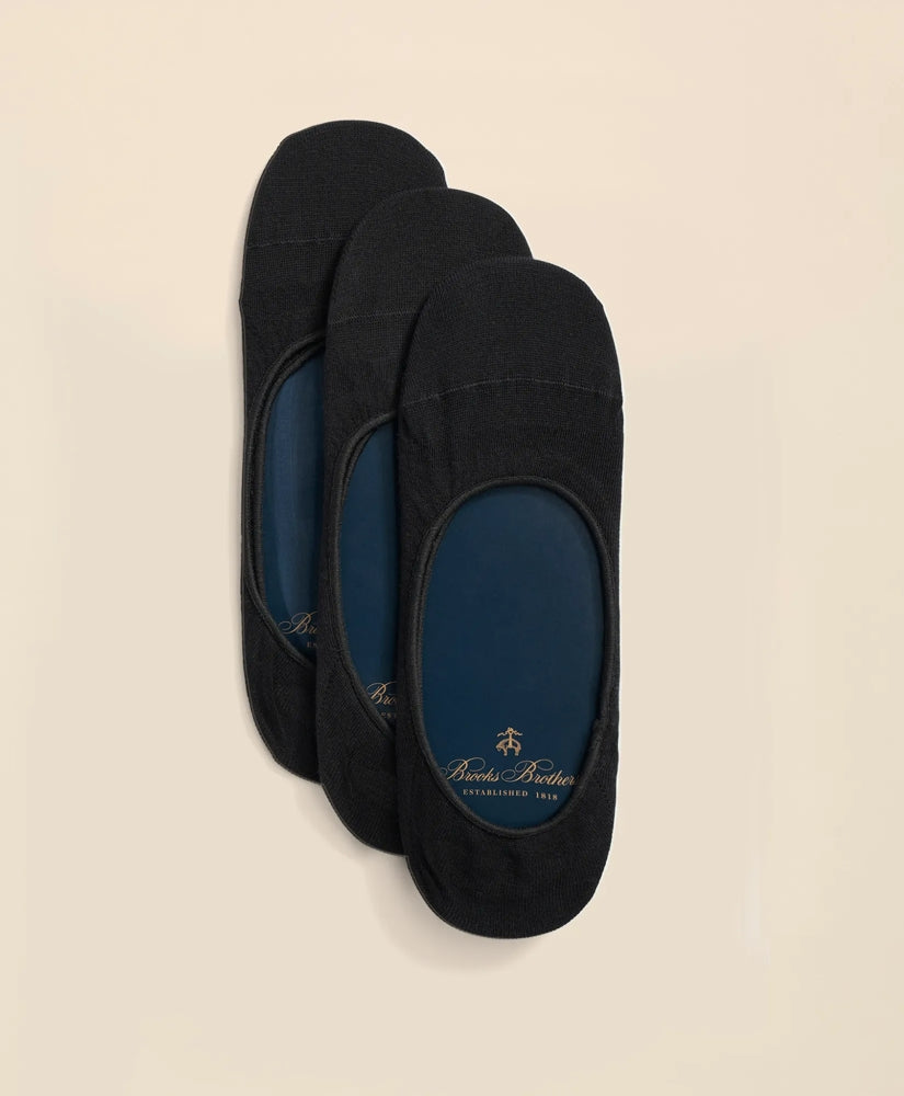 Cotton Blend 3-Pack Loafer Socks / Brooks Brothers Men