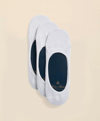 Cotton Blend 3-Pack Loafer Socks / Brooks Brothers Men