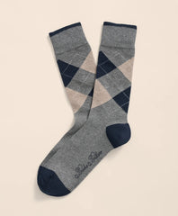 Cotton Blend Argyle Socks / Brooks Brothers Men