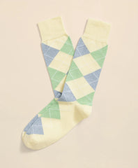 Cotton Blend Argyle Socks / Brooks Brothers Men