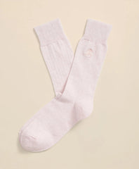 Cotton Blend Ribbed Socks / Brooks Brothers Men
