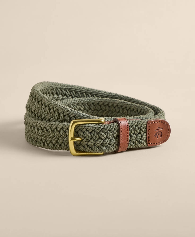 Cotton Braided Belt / Brooks Brothers Men