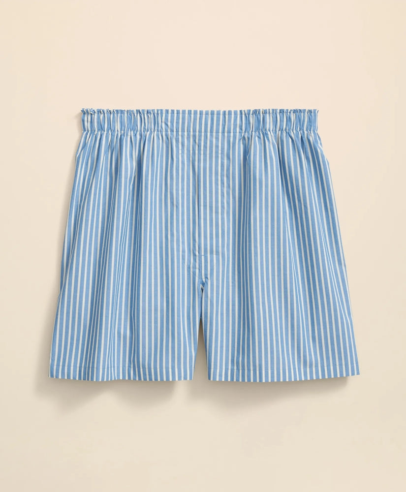 Cotton Broadcloth Bengal Striped Boxers / Brooks Brothers Men
