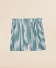 Cotton Broadcloth Butcher-Stripe Boxers / Brooks Brothers Sale