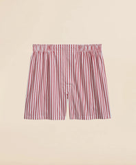 Cotton Broadcloth Butcher-Stripe Boxers / Brooks Brothers Sale