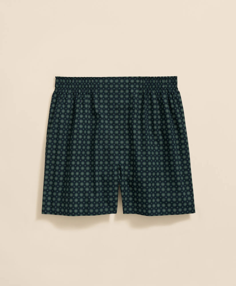 Cotton Broadcloth Foulard Boxers / Brooks Brothers Men
