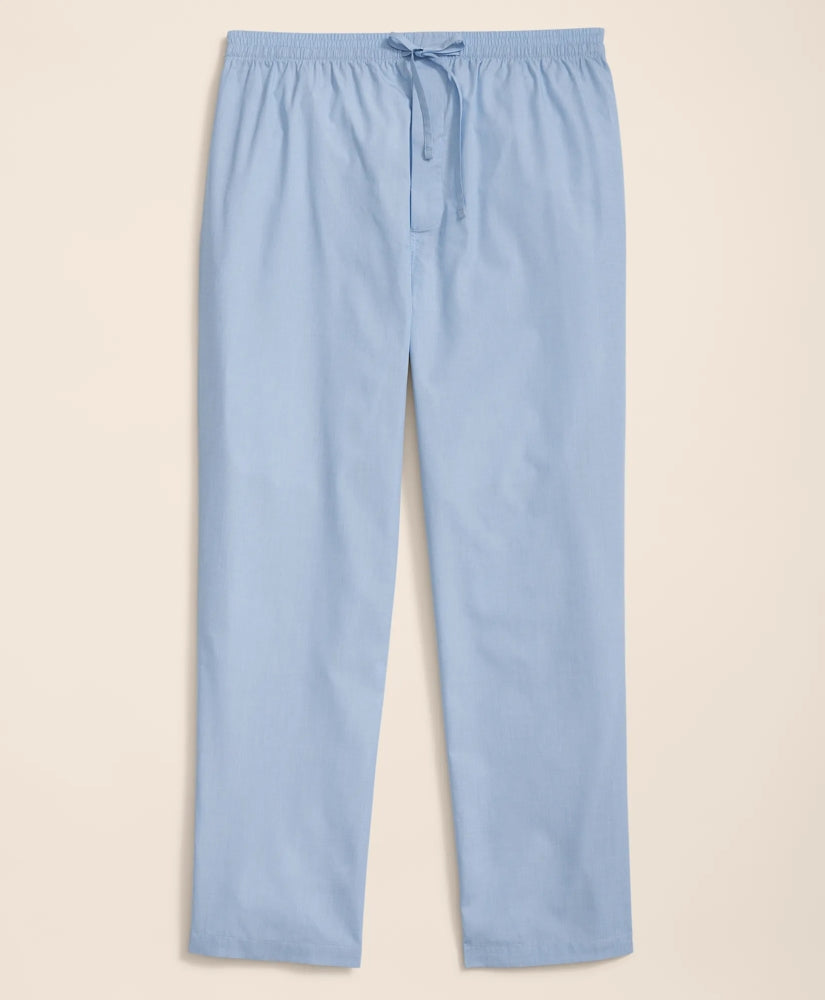 Cotton Broadcloth Lounge Pants / Brooks Brothers Men