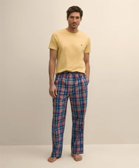 Cotton Broadcloth Madras Lounge Pants / Brooks Brothers Men