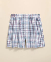 Cotton Broadcloth Plaid Boxers / Brooks Brothers Sale