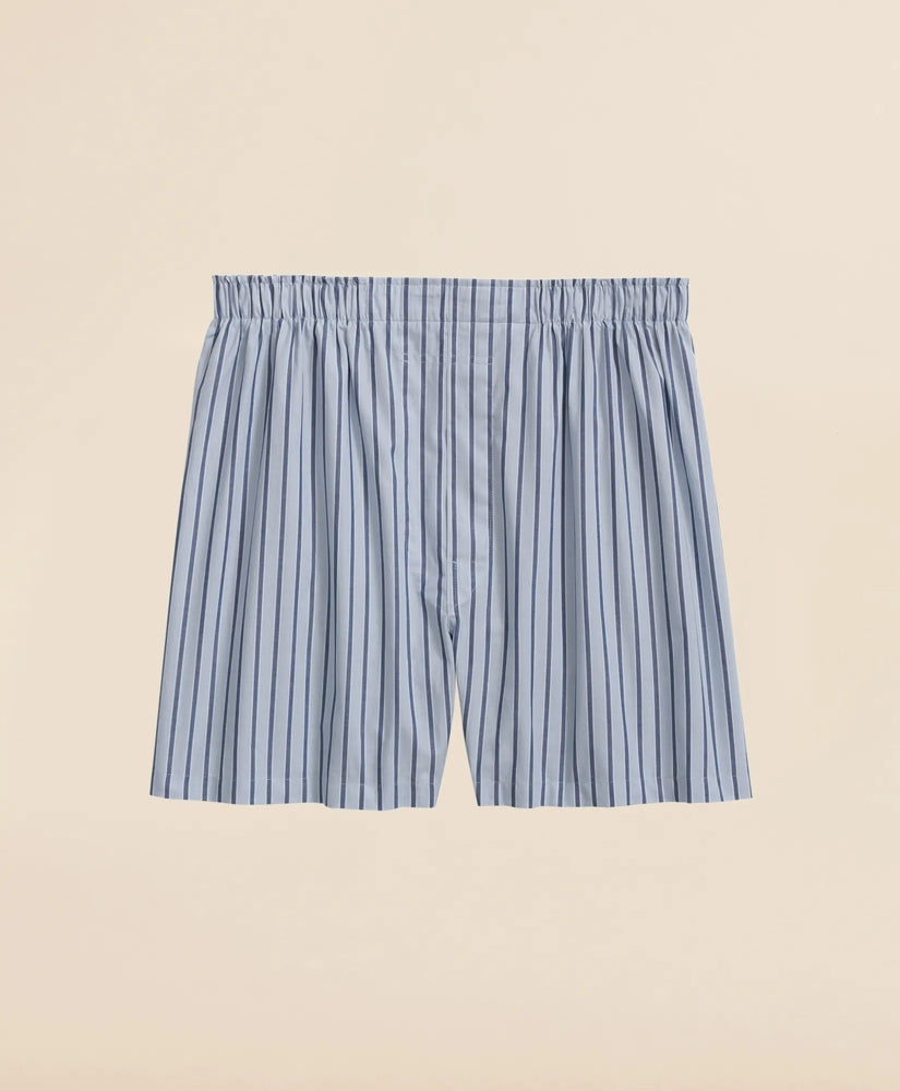 Cotton Broadcloth Striped Boxers / Brooks Brothers Sale