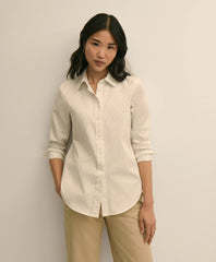 Cotton Jacquard Clip-Dot Shirt / Brooks Brothers Shirts
