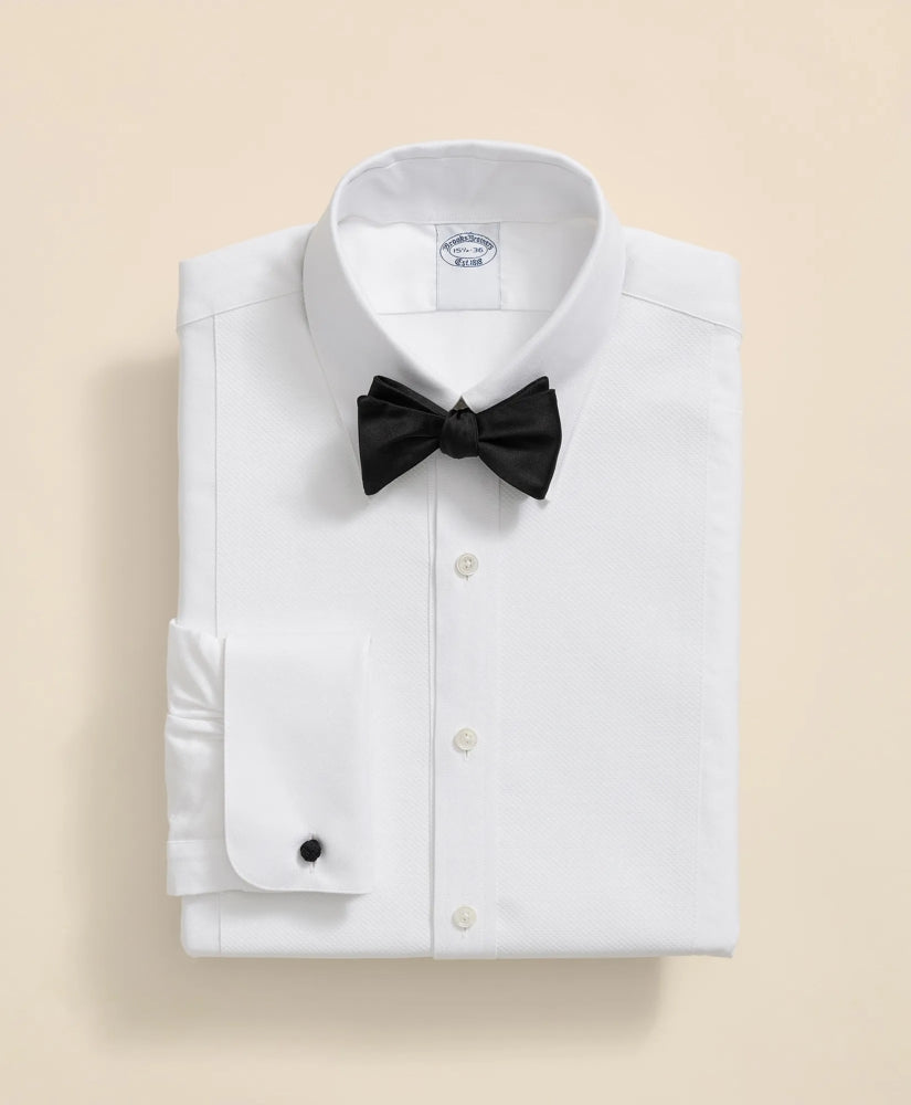 Cotton Oxford Button-Down Collar, Pique Bib Tuxedo Shirt / Brooks Brothers Sale
