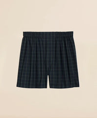 Cotton Poplin Black Watch Tartan Boxers / Brooks Brothers Men