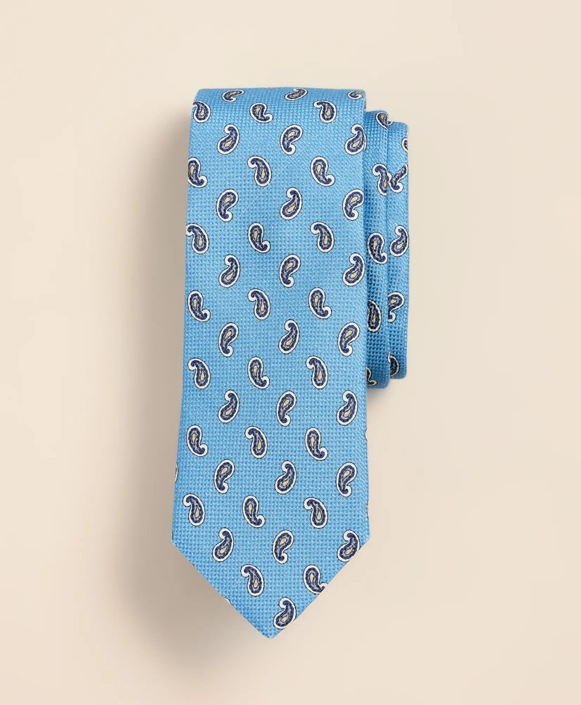 Cotton-Silk Foulard Tie / Brooks Brothers Men