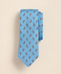 Cotton-Silk Foulard Tie / Brooks Brothers Men