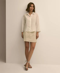 Cotton Skort / Brooks Brothers Women