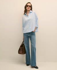 Denim Flare Jeans / Brooks Brothers Women