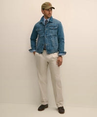 Pleated Traditional Fit Cotton Advantage Chino / Brooks Brothers Men