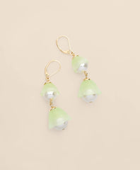 Faux Pearl Drop Earrings / Brooks Brothers Women