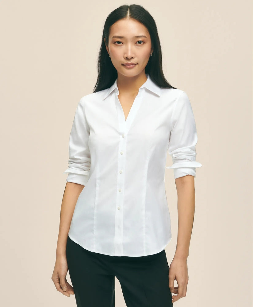 Fitted Non-Iron Stretch Supima / Brooks Brothers Shirts