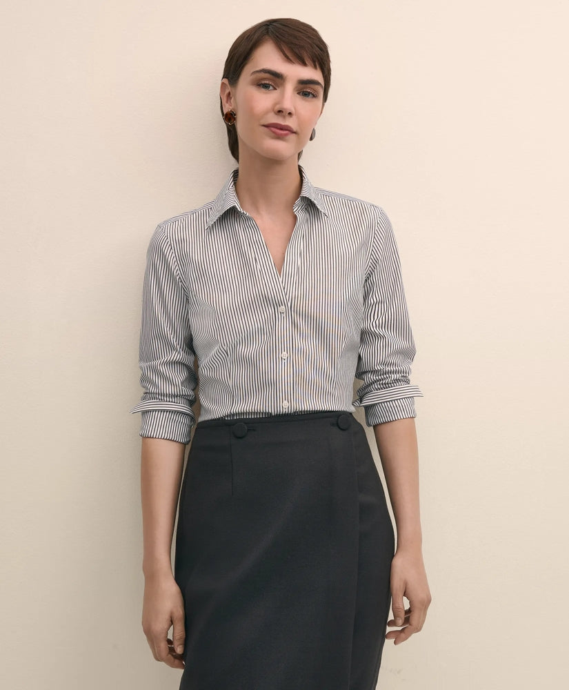 Fitted Non-Iron Stretch Supima / Brooks Brothers Shirts