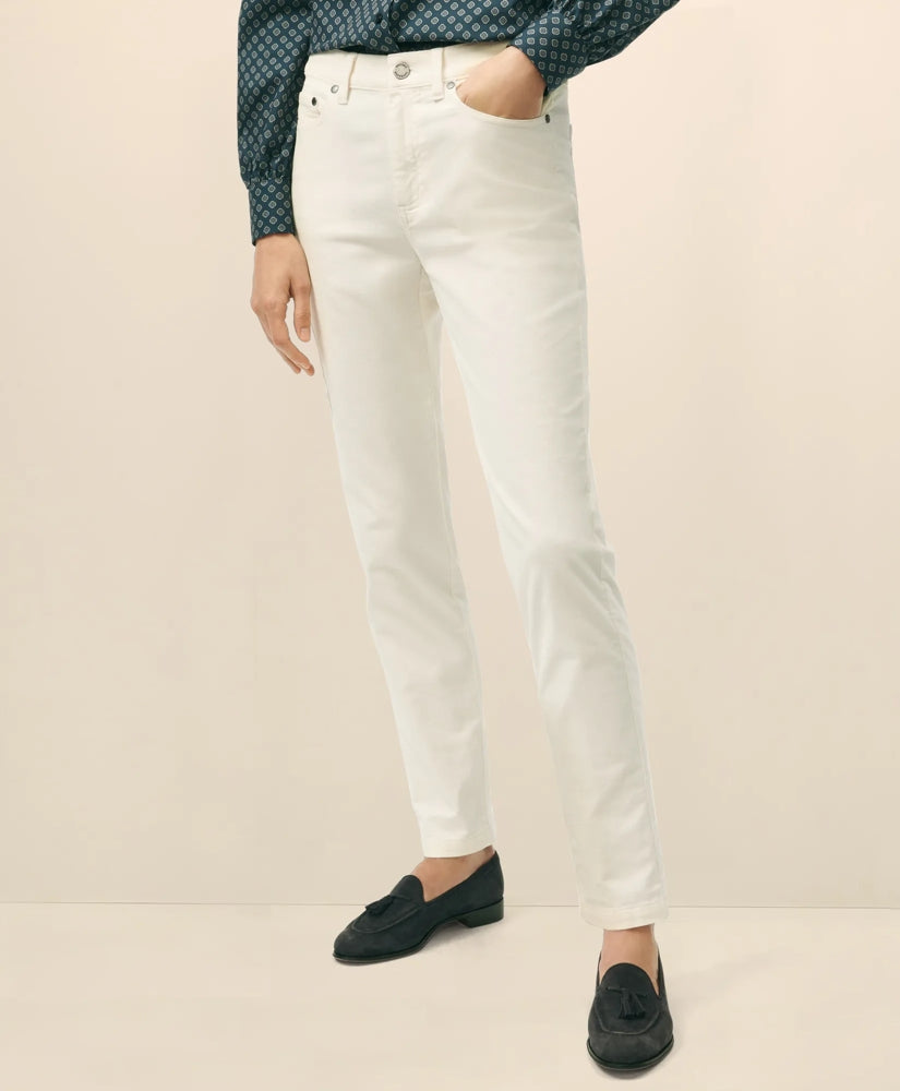 Five-Pocket Corduroy Pants / Brooks Brothers Women