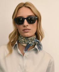 Floral Neckerchief / Brooks Brothers Women
